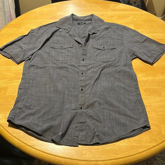 Alfani short sleeve button down - Picture 1 of 4